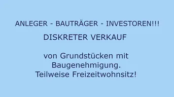 Expose Grundstücke mit Baugenehmigung teilweise mit FREIZEITWOHNSITZ in Kitzbühel und Umgebung