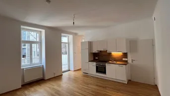 Expose Ruhige 1-Zimmer-Altbauwohnung mit Terrasse nahe U3