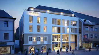 Expose *** ARCINEUM ***Leben an der Stadtmauer direkt im ZENTRUMPROVISIONSFREI direkt vom Bauträger