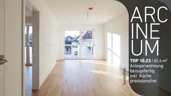 Expose ARCINEUM ANLEGERWOHNUNG*** sofortige Mieteinnahmen ***Wohnung inkl. Küche und Balkon
