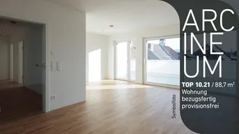 Expose *** ARCINEUM ***Lichtdurchflutete Wohnung im StadtzentrumPROVISIONSFREI direkt vom Bauträger