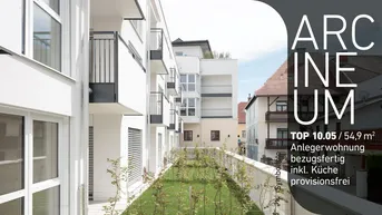 Expose ARCINEUM Gartenwohnung im Zentrum• sofortige Mieteinnahmen *PROVISIONSFREI direkt vom Bauträger