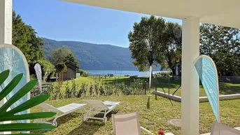 Expose Bungalow-Gefühle mit direktem Seezugang am Millstätter See