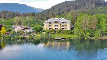 Expose Seewohnung mit privatem Seezugang in Villach
