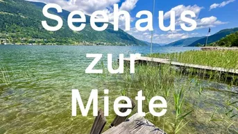Expose Seehaus am Ossiacher See zur Miete Sommer 2023 
