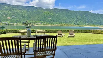 Expose Neuer Seebungalow am Ossiacher See - beim Skiberg Gerlitzen 