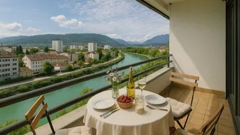 Expose Drauufer-Wohnung in Villach