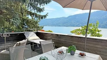 Expose Großzügige Seeblickwohnung mit Seezugang am Ossiacher See