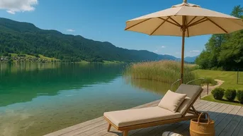 Expose Neuer Seebungalow am Ossiacher See - beim Skiberg Gerlitzen 