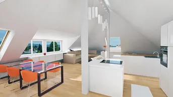 Expose NEUBAU EGGENBERG Maisonette großzügige 5ZI, 2 Terrassen, hochwertige Architektenplanung PROVISIONSFREI