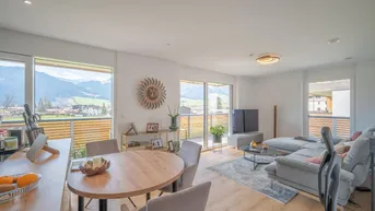 Expose Hochwertige 3-Zimmer-Wohnung mit großem Balkon in Walchsee zu vermieten