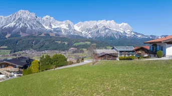 Expose SKI IN / SKI OUT Premium Grundstück mit unverbaubaren Kaiserblick in Ellmau