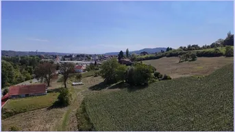 Expose Erhöht gelegenes wunderschönes Baugrundstück in Feldbach. Gute Anbindung, 3000m2