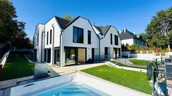 Expose ++NEU++ EXKLUSIVE VOLLUNTERKELLERTE 5 ZIMMER DOPPELHAUSHÄLFTE MIT SWIMMINGPOOL!