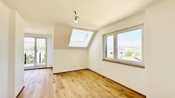 Expose ERSTBEZUG! TRAUMHAFTE 2 ZIMMER DG-WOHNUNG MIT EINER TERRASSE NÄHE U2 ASPERNSTRASSE!