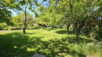Expose Wunderschönes Grundstück - 1.064m2 - am Wiener Stadtrand - ideal für Doppelhaus oder kleinen Wohnbau!