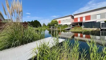 Expose Top gepflegtes Eckreihenhaus mit idyllischem Garten &amp; eigenem Teichzugang nahe Wien!