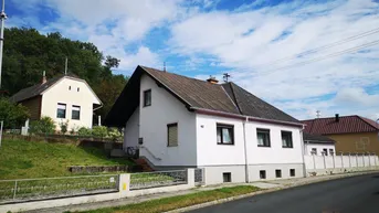 Expose Wohnhaus mit Garten und Nebengebäude, Nähe Friedensburg Stadtschlaining