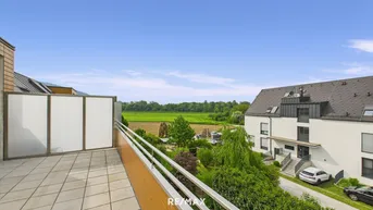 Expose Penthouse mit Klimaanlage und 57 m² Dachterrasse