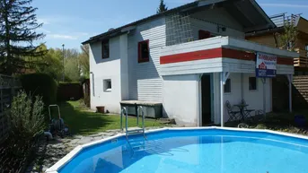 Expose SOMMERHAUS AN DER DONAU MIT POOL