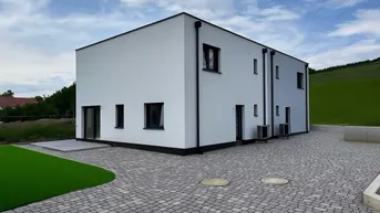 Expose Neubau-Doppelhaus-Hälfte mit 4 Schlafzimmern!