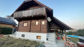 Expose Ein Blockhaus klein und fein - Weigelsdorf !
