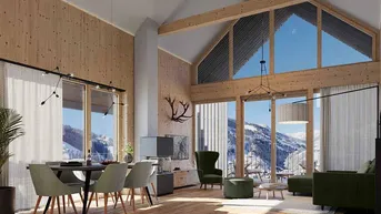 Expose Bergerlebnis, Wohngenuss und Skivergnügen: Exklusives Chalet direkt an der Piste im Skigebiet Hohentauern