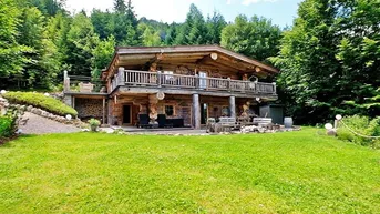 Expose Holz-Blockhaus "Hohe Salve" - Ein exklusiver Rückzugsort am Berg in den Kitzbüheler Alpen als Ferienimmobilie