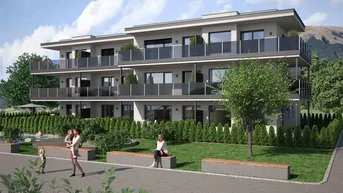 Expose Neubauwohnung im Projekt "Wohnglück Mittersill" mit Bergblick