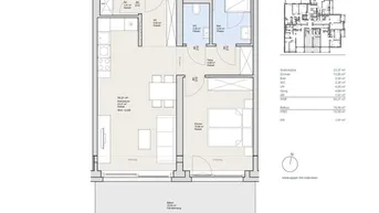 Expose Ab Oktober! Erstbezug! Klimatisierte 2-Zimmer-Balkonwohnung inkl. Stellplatz zu vermieten!
