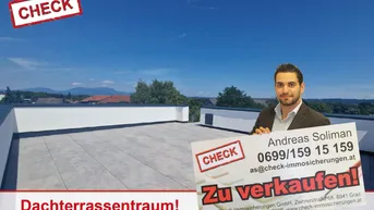 Expose Ziegelmassivbauweise! Penthousewohnung mit 141 m² Terrasse in Feldkirchen! Top 10