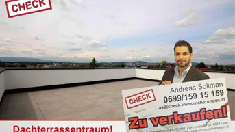 Expose Ziegelmassivbauweise! Penthousewohnung mit 141 m² Terrasse in Feldkirchen! Top 10