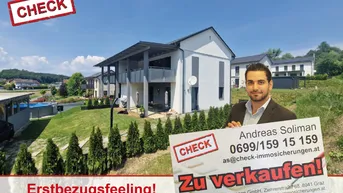 Expose Massivbauweise! Hochwertige Niedrigenergie-Doppelhaushälfte in Wettmannstätten!