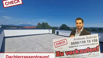 Expose Ziegelmassivbauweise! Penthousewohnung mit 141 m² Terrasse in Feldkirchen! Top 10