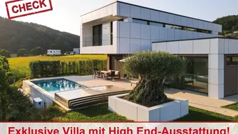 Expose Perfekte Ruhelage! Hochwertige Designvilla mit Salzwasserpool am Gedersberg!