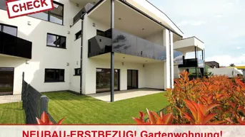 Expose Ziegelmassivbau! ERSTBEZUG! Hochwertige Gartenwohnung in Feldkirchen! Top 3