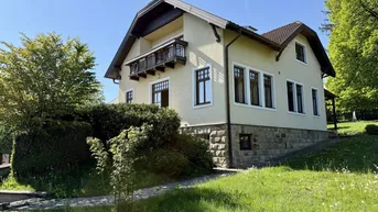 Expose PREISREDUKTION + ALTVILLA + FERNSICHT + SONNIG + schöner GARTEN + PERFEKTE Einteilung!