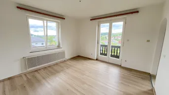 Expose Sonnige 2-Zimmer Wohnung mit Balkon und Garten in Eggersdorf