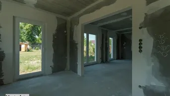Expose Einfamilienhaus (Rohbau) mit Garage