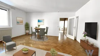 Expose Tolle 3 Zimmer Wohnung mit separater Küche | Rosensteingasse | U5 Elterleinplatz