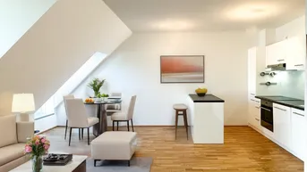 Expose Moderne 2-Zimmer-Wohnung mit Dachterrasse in Aspern – Perfekt für Singles und Paare