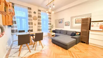 Expose Neuwertige 2-Zimmer-Altbauwohnung mit Fußbodenheizung in generalsaniertem Altbau