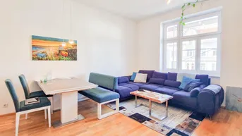 Expose SANIERTE 3 Zimmer Altbau-Wohnung in Donaunähe I Nahe Millenium City und Handelskai U6/S-Bahn I Liftzubau