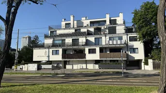 Expose Alte Donau: 2 Zimmer, Tiefgaragenplatz, Luftwärmepumpe, Balkon, Klimaanlage | U1 Alte Donau