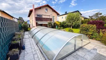 Expose Ihr Traumhaus in Spillern: 6 Zimmer, Garten und beheizter Pool auf Eingegrund | Klimanlagen vorhanden | Eigene Garage