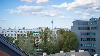 Expose Großzügige Dachgeschosswohnung mit Terrasse und 4 Zimmern | S-Bahn Traisengasse | U6 Dresdner Straße | Nordbahnviertel
