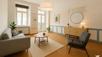 Expose NÄHE WU und PRATER! Altbaucharme trifft Citynähe – 2-Zimmer-Wohnung