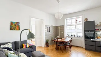 Expose Stilvolles Wohnen in 1100 Wien – modernisierte 2-Zimmer-Wohnung mit Designküche &amp; Blick ins Grüne I Nähe U1 Troststraße