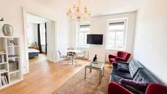 Expose Stilvoller Luxus trifft Altbauflair – Traumhafte 3-Zimmer-Wohnung im 15. Bezirk | U3 &amp; U6 Westbahnhof