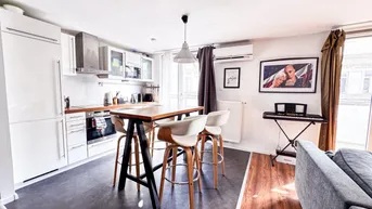 Expose Helle 3-Zimmer-Wohnung mit gr. Terrasse nahe Naschmarkt | Klima | 3 Gehminuten U4 Pilgramgasse